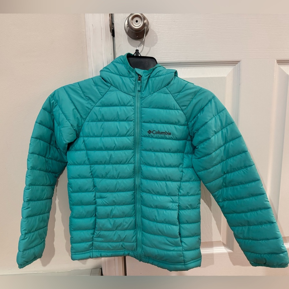 Columbia Green Omni Heat Jacket